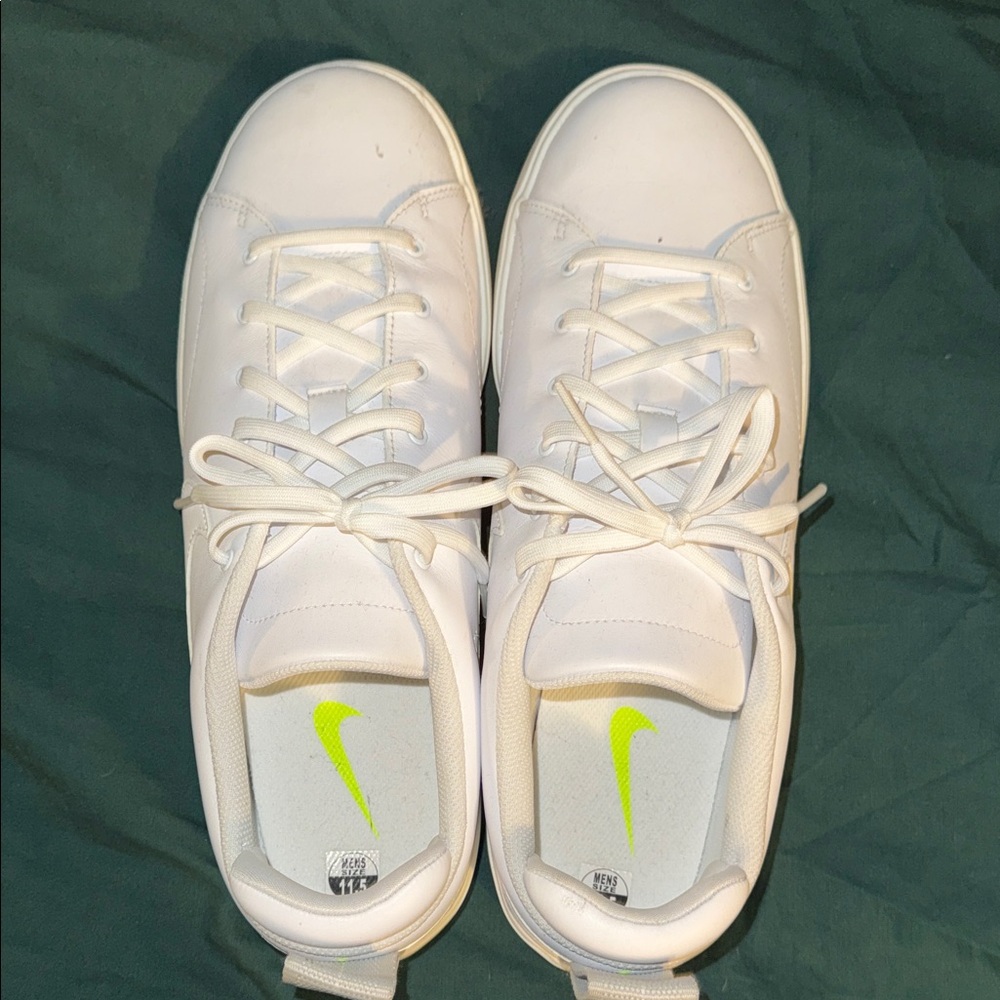 Nike White golf  Shoes